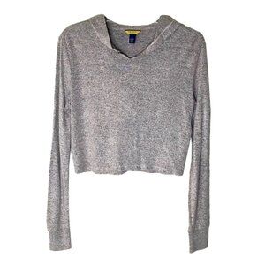 ❤️ PRINCE & FOX Long Sleeve Crop Hoodie Size XS